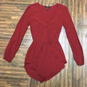LONG SLEEVE ROMPER
